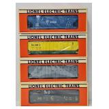 Train - (4) Lionel O-Gauge Freight Cars (MIB)