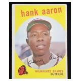 1959T #380 Hank Aaron Baseball Card