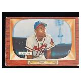 1955B #179 Hank Aaron Baseball Card