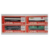 Train - (4) Lionel O-Gauge Freight Cars (MIB)