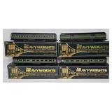 Train - (4) K-Line Heavyweights Passenger Cars