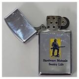 Engraved Zippo Slim Line Cigarette Lighter