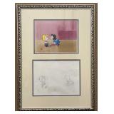 Peanuts Film Gallery One of a Kind Animation Art
