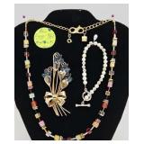 Sterling Silver Necklace & Bracelet