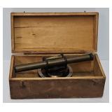 Antique Surveyors Transit w/Orig Box