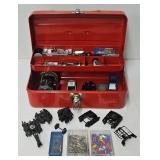 Tool Box Of Model Train Repair Parts & Related