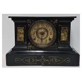 Antique Ansonia Iron Mantle Clock