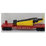 Train - Lionel #6800 O-Gauge Flat Car w/Plane