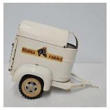 Tonka Farms Pressed Steel Horse Trailer