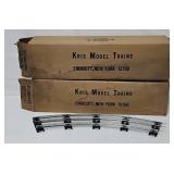 (14 Pcs) Kris Model Trains  Std Gauge Curved Track