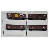 Train - (4) O-Gauge Weaver Freight Cars