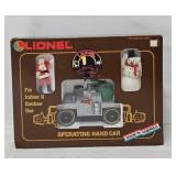 Train - Lionel 8-87203 G-Gauge Santa Hand Car