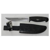 Cattaraugus Fixed Blade Hunting Knife w/Sheath