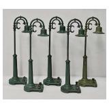 Train - (5) Pre-War Lionel #58 Lamp Posts