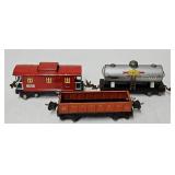 Train - (3) Pre-War  Lionel O-Gauge Freight Cars