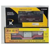 Train - K-Line & Rail King O-Gauge Freight Cars