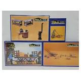 (4) LGB Pola G Gauge Train Accessory Model Kits