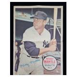 1967T #6 Mickey Mantle 5"x7" Poster