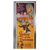 1958 "Legion of the Doomed" Insert Movie Poster