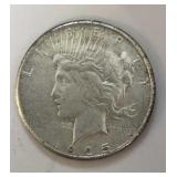 Coin - 1925 Peace Silver Dollar