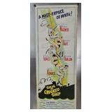 1961 "Sail a Crooked Ship" Insert Movie Poster