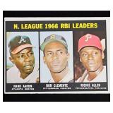 1967T #242 Aaron/Clemente Baseball Card