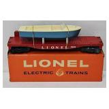 Train - Lionel #6801-75 O-Gauge Flat Car w/Boat