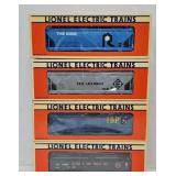 Train - (4) Lionel O-Gauge Freight Cars (MIB)