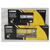Train -  K-Line O-Gauge Die Cast Tank Cars (MIB)