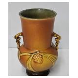 Roseville #839-6" Art Pottery Pine Cone Vase