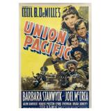Orig. 1939 "Union Pacific" Full Sheet Movie Poster