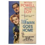 Orig. 1944 "The Thin Man Goes Home" Movie Poster