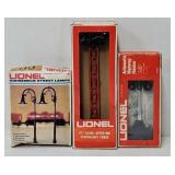 (3) Lionel Train O-Gauge Accessories (MIB)
