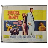 1961 "Angel Baby" Half Sheet Movie Poster