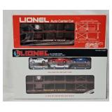 Train-(2) Lionel O-Gauge Auto Carrier Freight Cars
