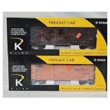 Train - (2) K-Line O-Gauge Freight Cars