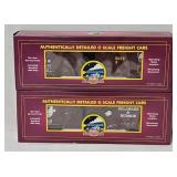 Train - (2) MTH O-Gauge Freight Cars (MIB)