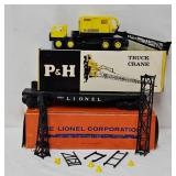 Train-Lionel #6828 O-Gauge Flat Car w/Crane