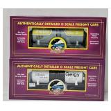 Train- (2) MTH O-Gauge 8000 Gal Tank Cars (MIB)