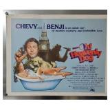 1980 "Oh! Heavenly Dog" Half Sheet Movie Poster