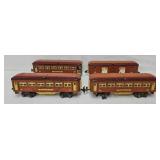 Train - Pre-War Lionel O-Gauge Passenger Car Set