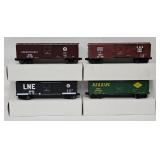 Train - (4) O-Gauge Weaver Freight Cars