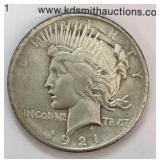 Coin - 1921 Peace Silver Dollar