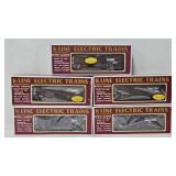 Train - (5) K-Line O-Gauge Map Freight Cars (MIB)