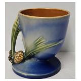 Roseville #124-5"" Art Pottery Pine Vase