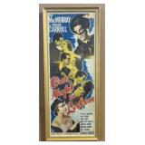 1941 "One Night in Lisbon" Insert Movie Poster