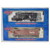 Train - (2) Atlas Big-O O-Gauge Freight Cars