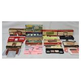 Train - (8) Asst Plasticville Building Kits w/OB