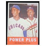 1963T #242 Aaron/Banks Baseball Card