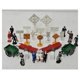 Train - Asst Die Cast Toy Train Layout Accessories